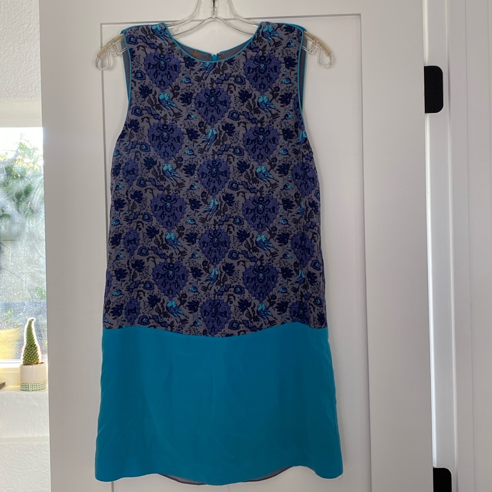 Rebecca Taylor drop waist mini dress
